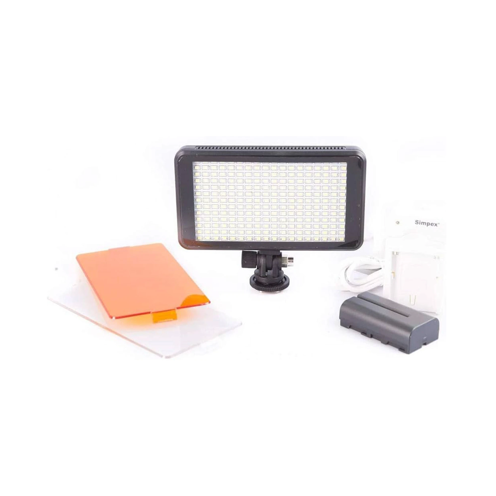 Simpex Professional Slim LED 270 Video Light with Battery & Charger ...